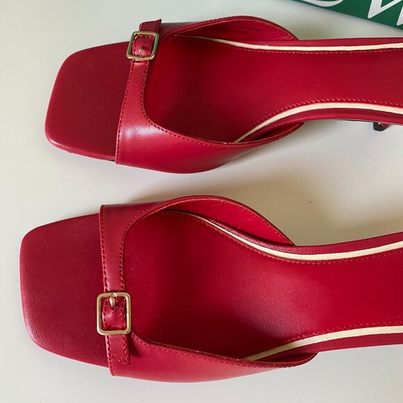 New Rouje X J.Crew Jolie square-toe heels size 8 - Picture 3 of 12